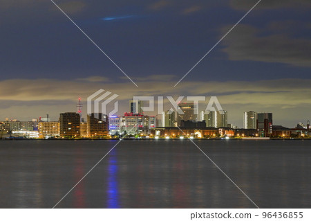 神戶市中央區Harbourland港口島的夜景 96436855