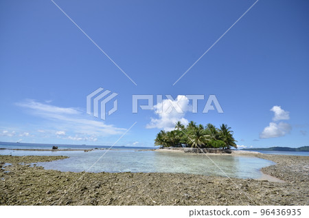 Uninhabited island JEEP island in Chuuk, Micronesia. Here is the world's greatest wreck diving destination.Uninhabited island Fonom island in Chuuk, Micronesia. Here is the world's greatest wreck div Uninhabited island JEEP island in Chuuk, Micronesia. Here is the world's greatest wreck diving destination.Uninhabited island Fonom island in Chuuk, Micronesia. Here is the world's greatest wreck div 96436935