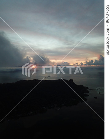 Kolonia town aerial view in Pohnpei, Federated States of Micronesia Kolonia town aerial view in Pohnpei, Federated States of Micronesia 96437655