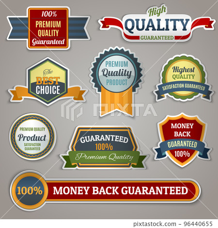 Quality labels stickers 96440655