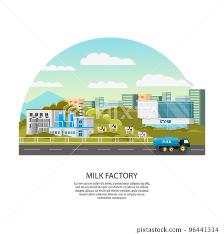 Milk Factory Template Milk Factory Template 96441314