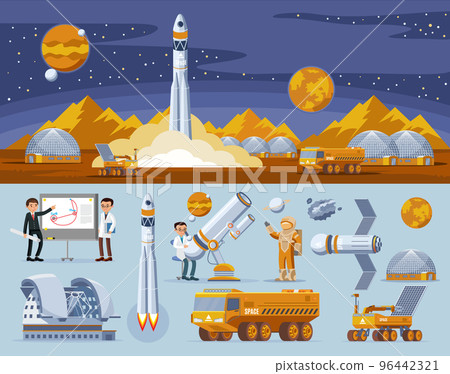 Space Research Concept 96442321