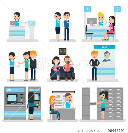Bank People Flat Collection Bank People Flat Collection 96442391