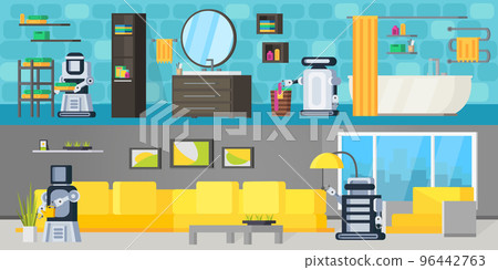 Future Technology Horizontal Banners 96442763