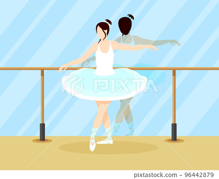 Colorful Ballet Dancer Concept Colorful Ballet Dancer Concept 96442879