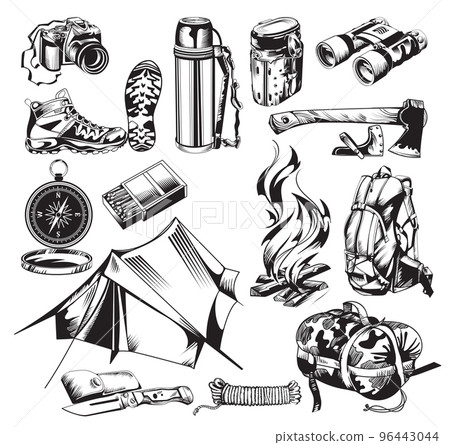 Camping Elements Set 96443044