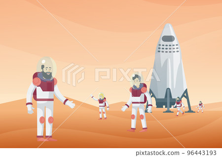 Colorful Space Exploration Concept Colorful Space Exploration Concept 96443193