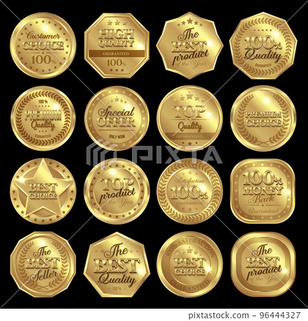 Golden Awards Icon Set 96444327