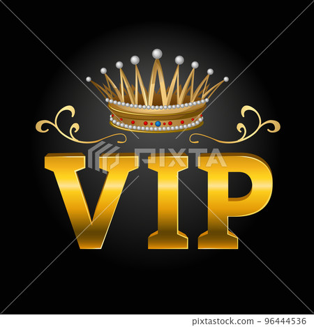 VIP With Crown Composition 96444536