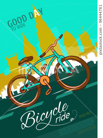 Bicycle Ride Poster Bicycle Ride Poster 96444761