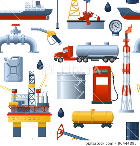 Oil Industry Pattern 96444895
