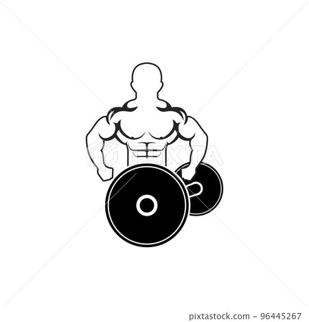fitness vector icon 96445267