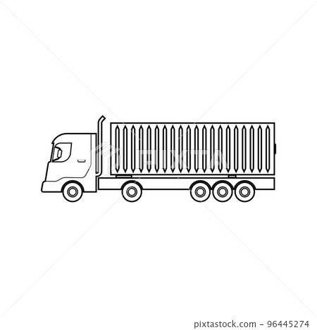 container truck icon 96445274