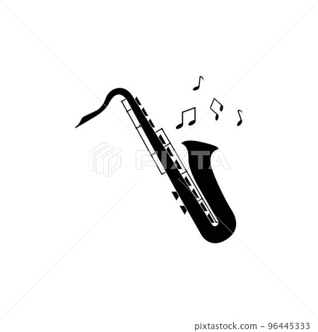 saxophone vector icon 96445333