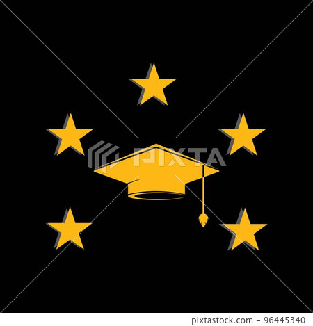 toga cap logo background toga cap logo background 96445340
