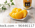 Canned peaches ① 96446117