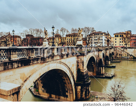羅馬 聖天使橋 羅馬 聖天使橋 96446842