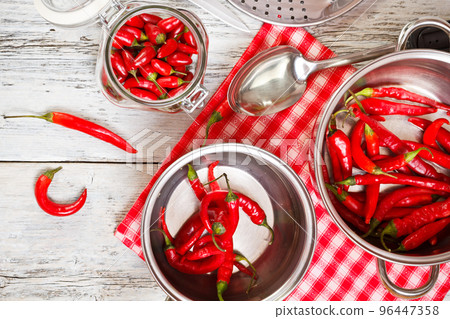 Red peppers Red peppers 96447358