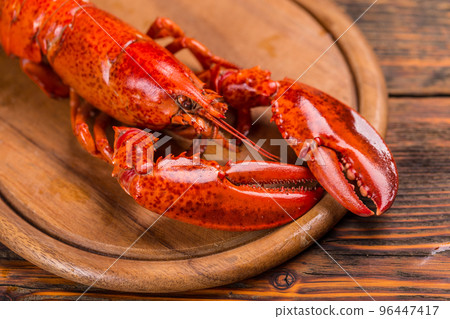 Boiled lobster Boiled lobster 96447417
