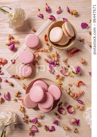 French macarons concept French macarons concept 96447671