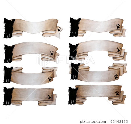 奇瓦瓦州絲帶框架棕褐色集 96448153