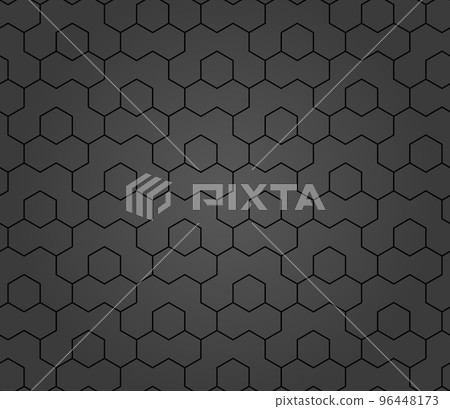 Seamless Vector Abstract Pattern With Octagonal Shapes 96448173