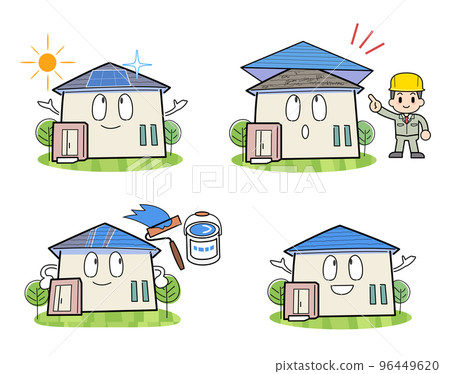 Deformed character of the house-renovation Deformed character of the house-renovation 96449620