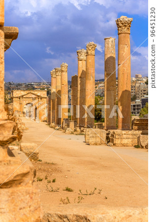 Jerash, Jordan Cardo maximus, Gerasa of Antiquity 96451230