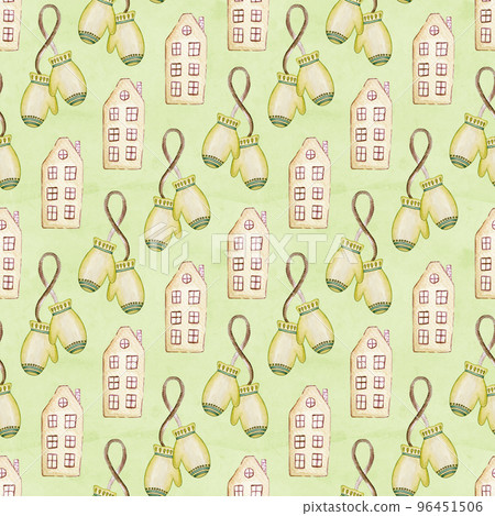 Winer theme, seamless pattern, hand drawn aquarelle designs Winer theme, seamless pattern, hand drawn aquarelle designs 96451506