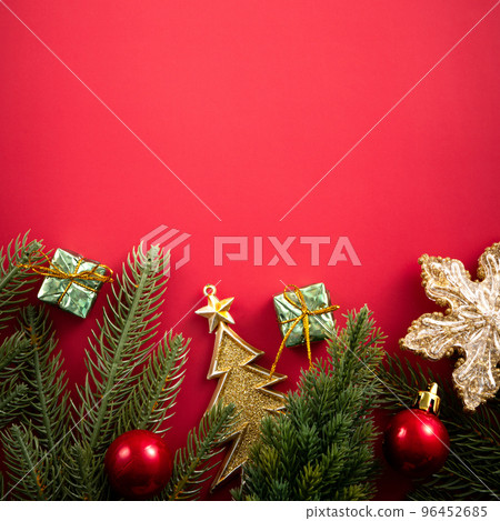聖誕節 背景 頂視圖 裝飾 聖誕樹 Christmas background クリスマスバック 聖誕節 背景 頂視圖 裝飾 聖誕樹 Christmas background クリスマスバック 96452685