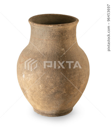 vintage clay pot 96453697