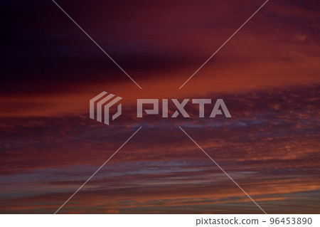 colorful sunset sky. colorful sunset sky. 96453890