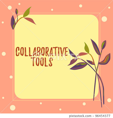 Handwriting text Collaborative Tools. Concept meaning Private Social Network to Connect thru Online Email Handwriting text Collaborative Tools. Concept meaning Private Social Network to Connect thru Online Email 96454377