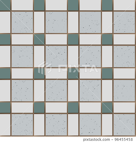 Vector Retro Iconic Old Hong Kong Flooring Tiles Seamless Pattern for Products or Wrapping Paper Prints. Vector Retro Iconic Old Hong Kong Flooring Tiles Seamless Pattern for Products or Wrapping Paper Prints. 96455458