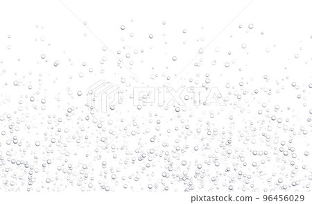 Underwater fizzing bubbles, soda or champagne carbonated drink, sparkling water isolated on white background. Underwater fizzing bubbles, soda or champagne carbonated drink, sparkling water isolated on white background. 96456029
