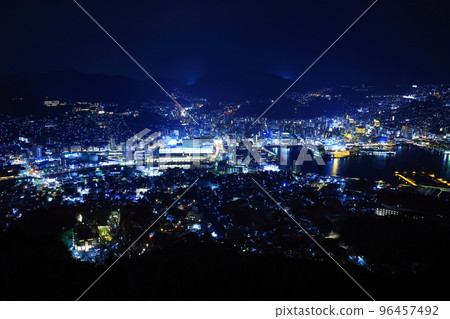 Night view of Nagasaki from Inasayama observatory 96457492