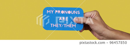 my pronouns are they, them, banner format my pronouns are they, them, banner format 96457850