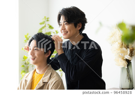 美髮沙龍圖像 美髮沙龍圖像 96458928