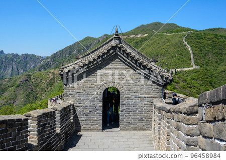 beautiful watchtower. The Great Wall of China beautiful watchtower. The Great Wall of China 96458984
