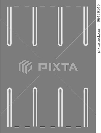 Overhead view of the parking lot. 96459149