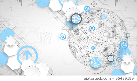 Abstract technology half - sphere background. Global network concept.Abstract technology sphere background. Global network concept. Abstract technology half - sphere background. Global network concept.Abstract technology sphere background. Global network concept. 96459199