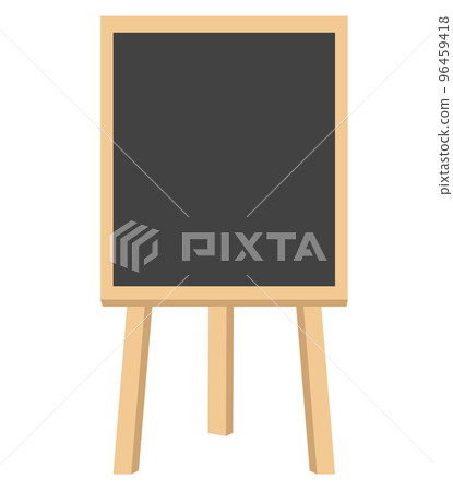 Menu Black Board. Blank cafe menu blackboard sign. flat style. Menu Black Board. Blank cafe menu blackboard sign. flat style. 96459418