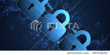 Data security Illustrates cyber data or information privacy idea. Color abstract internet technology. Data security Illustrates cyber data or information privacy idea. Color abstract internet technology. 96459640