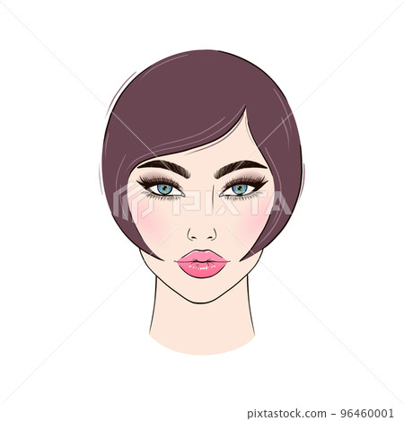 Portrait of young woman Portrait of young woman 96460001