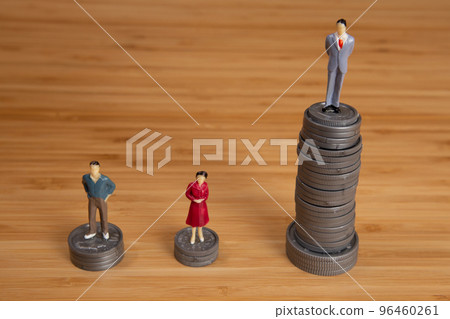 An image showing the wage gap 96460261