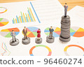 Image of wage gap and social statistics 96460274