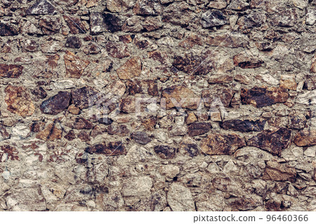 Old stone castle wall texture. Old stone castle wall texture. 96460366