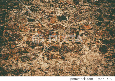 Old stone castle wall texture. Old stone castle wall texture. 96460389