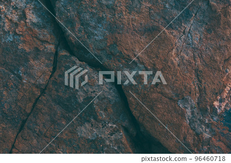 Crack in the rock on mountain. Crack in the rock on mountain. 96460718