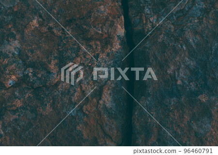 Crack in the rock on mountain. Crack in the rock on mountain. 96460791